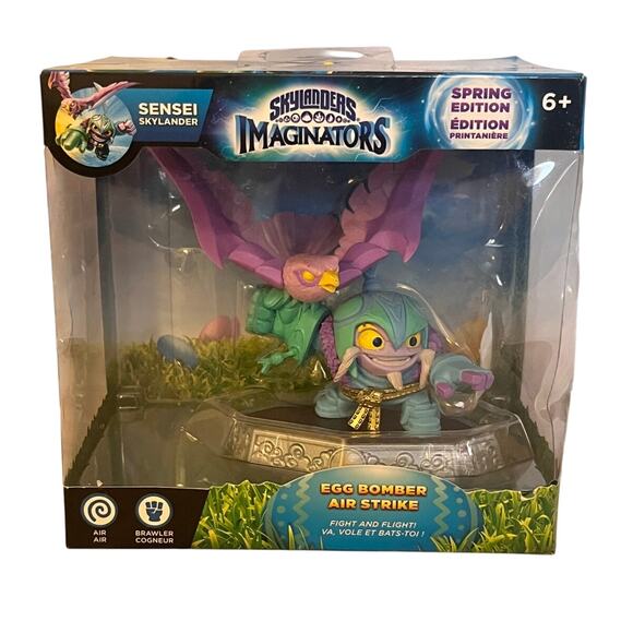 Skylanders Imaginators - Egg Bomber Air Strike Sensei Spring Edition New In Box - Picture 1 of 9